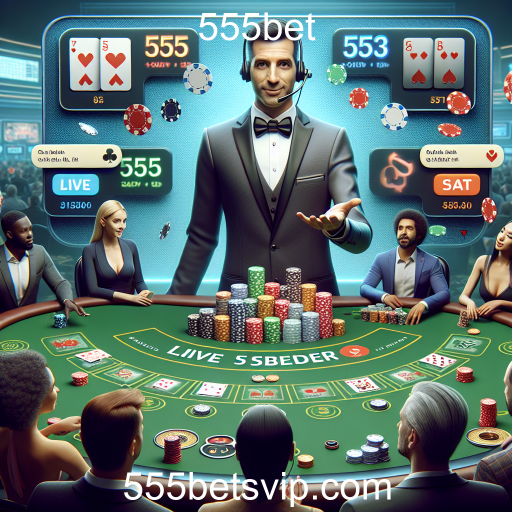 A Experiência do Cassino Ao Vivo no 555bet